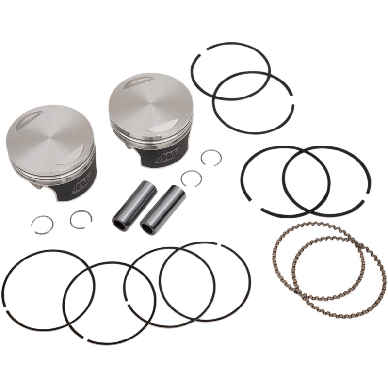 Wiseco Tracker* Series Piston Kit - 3.518" - 1340 cc 80 Cubic Inch - +0.020" - Evolution K0215P2
