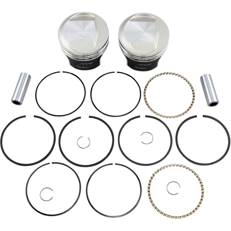 Wiseco Tracker* Series Piston Kit - 3.518"- 1340 cc 80 Cubic Inch - +0.020" - Evolution K0216P2