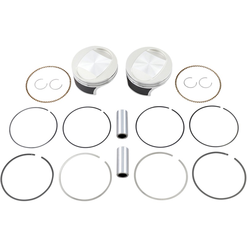 Wiseco Tracker* Series Piston Kit - 3.875" - 96 Cubic Inch Bored to 103 Cubic Inch - Standard - Twin Cam K0210PS