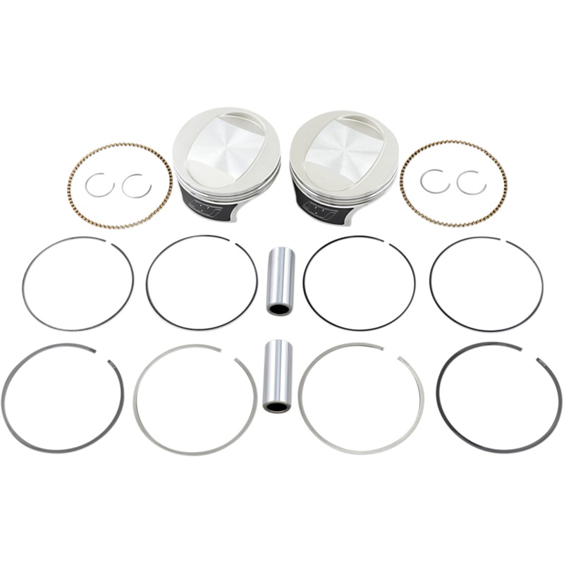 Wiseco Tracker* Series Piston Kit - 3.885" - 96 Cubic Inch Bored to 103 Cubic Inch - +0.010" - Twin Cam K0210P1