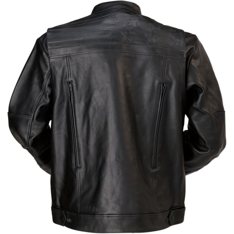 Z1R Deagle Leather Jacket - Black - 4XL 2810-3763