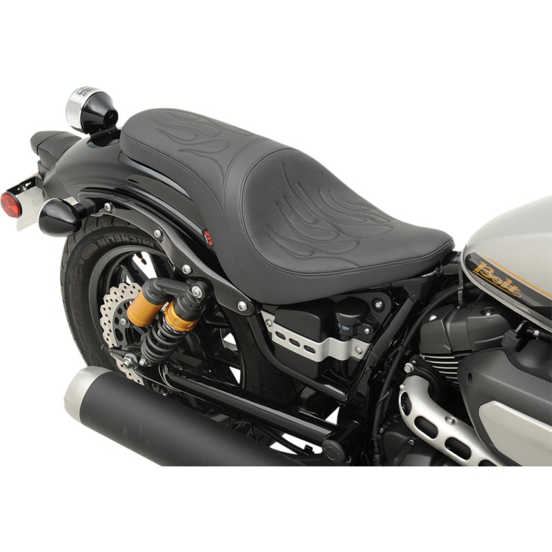 Z1R Predator Seat - Flame Stitched - Bolt 0810-1810