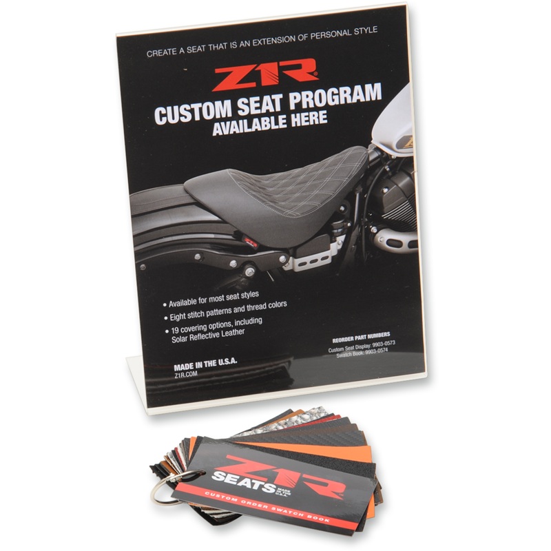 Z1R Seat Material Display 9903-0573