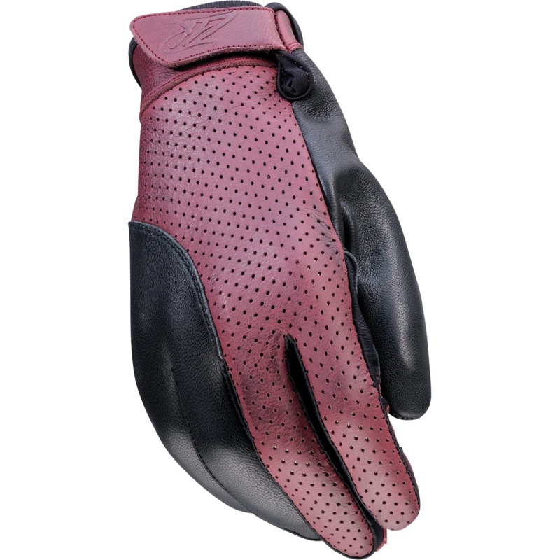 Z1R Women's Combiner Gloves - Black/Red - Large 3302-0894