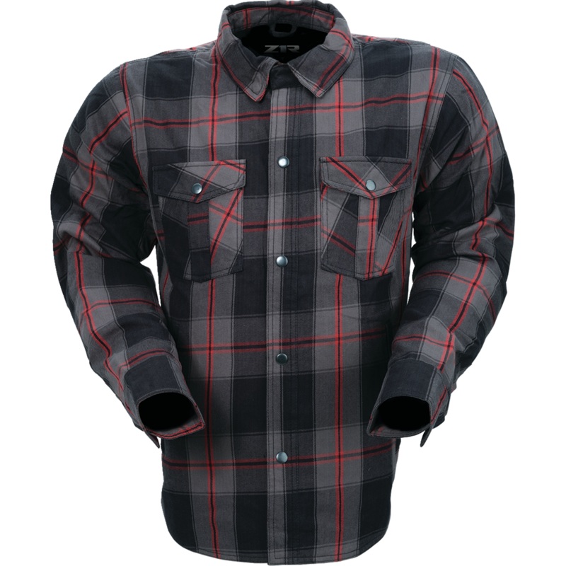 Z1R Flannel Shirt - Red - 2XL 3040-3297