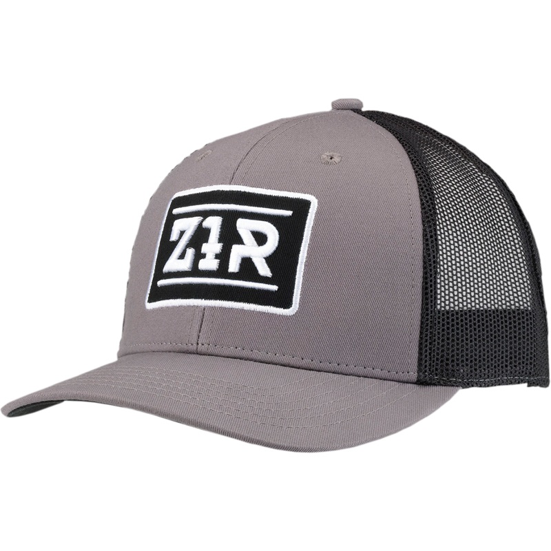 Z1R Trucker Snapback Hat - Gray/Black 2501-3669
