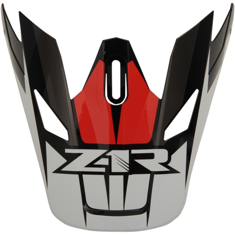 Z1R Rise Visor Kit - Ascend - Red 0132-1247