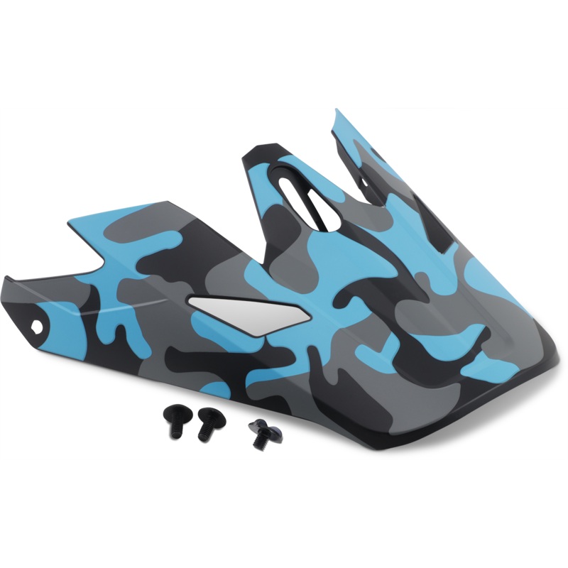 Z1R Rise Visor Kit - Camo - Blue 0132-1336