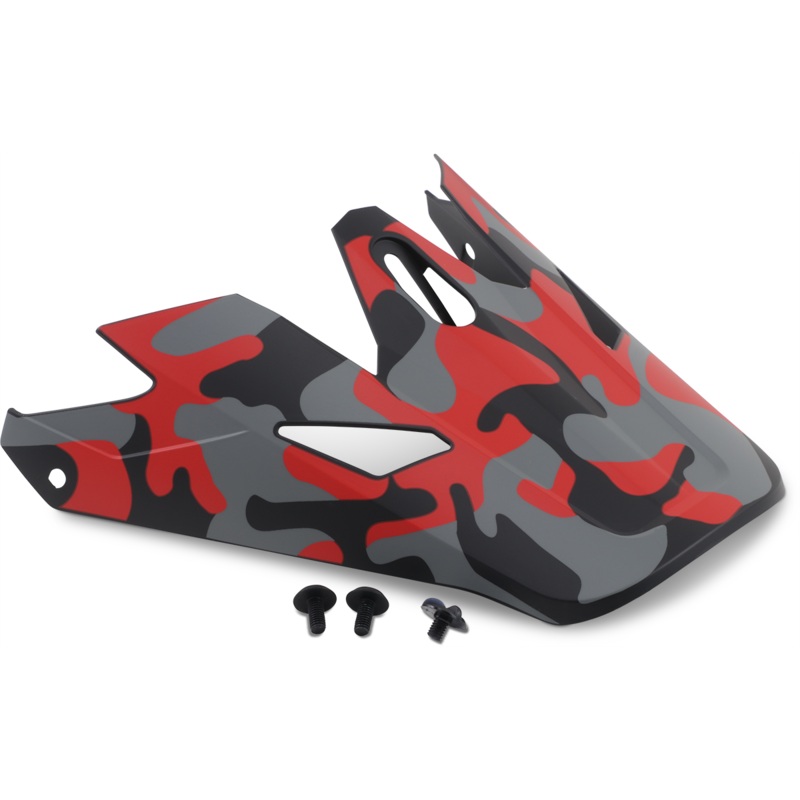 Z1R Rise Visor Kit - Camo - Red 0132-1335