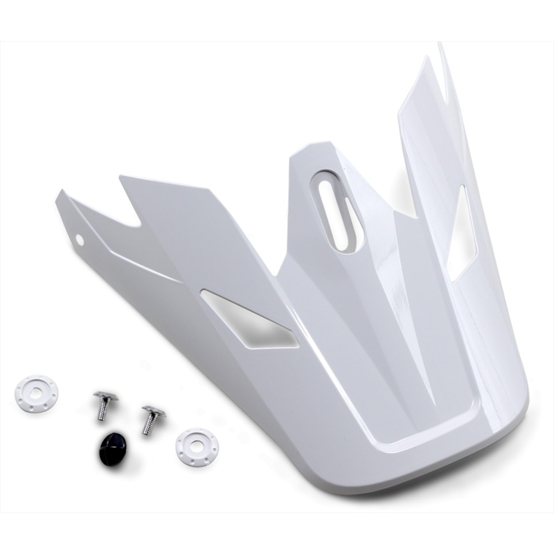 Z1R Rise Visor Kit - Gloss White 0132-1341