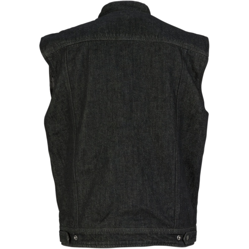 Z1R Denim Vest - Black - Small 2820-4484