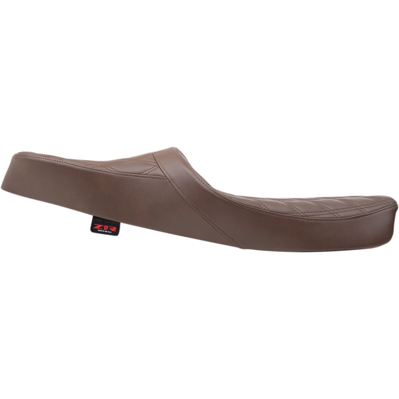 Z1R Low TR Seat - Double Diamond - Brown - Vinyl 0810-2221