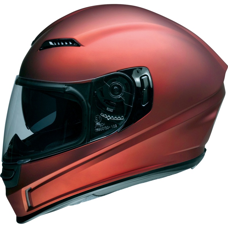 Z1R Jackal Helmet - Satin - Red - Large 0101-14824
