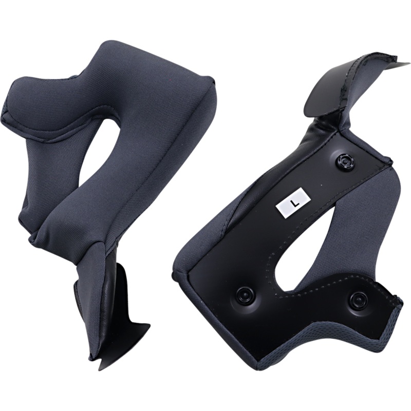 Z1R Warrant Cheek Pads - Black - Large 0134-2686