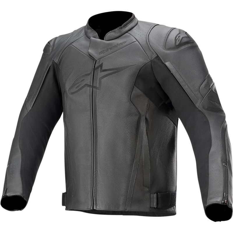 Alpinestars Faster v2 Leather Jacket - Black - US 38 / EU 48 3103521-1100-48
