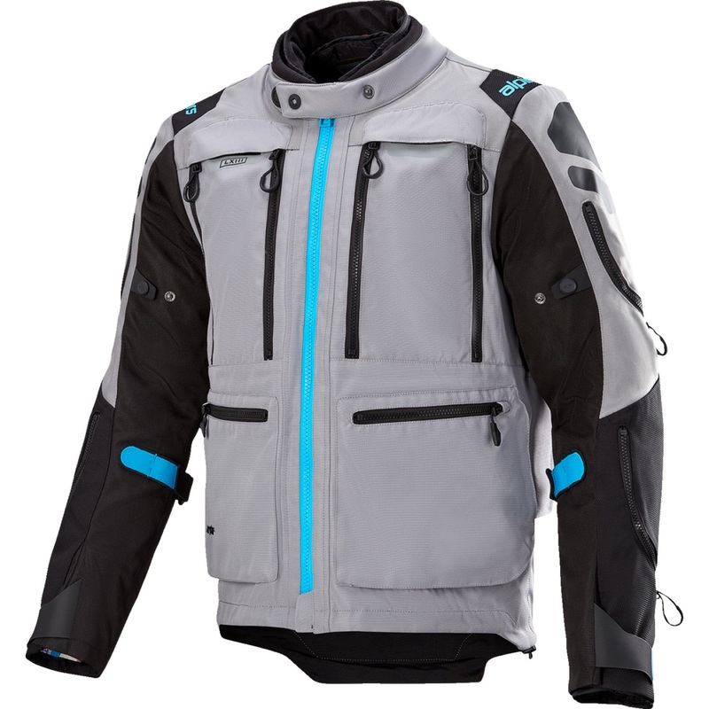 Alpinestars Ardent 3in1 Adventure Touring Jacket - Gray/Black/Blue - 4XL 3204423-9117-4X