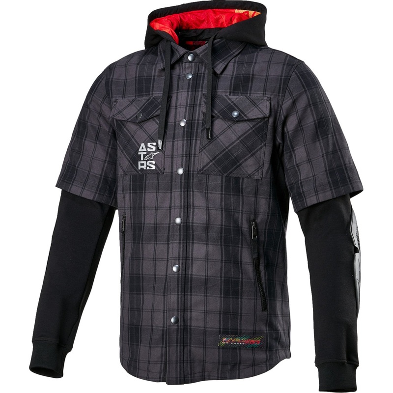 Alpinestars MO.ST.EQ Tartan Jacket - Gray/Black - 4XL 4300424-9610-4X