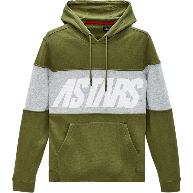 Alpinestars Border Hoodie - Olive - Large 12115121067L