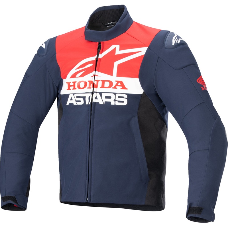 Alpinestars Honda SMX Waterproof Jacket - Blue/Black/Red - 4XL 3206223-7163-4X