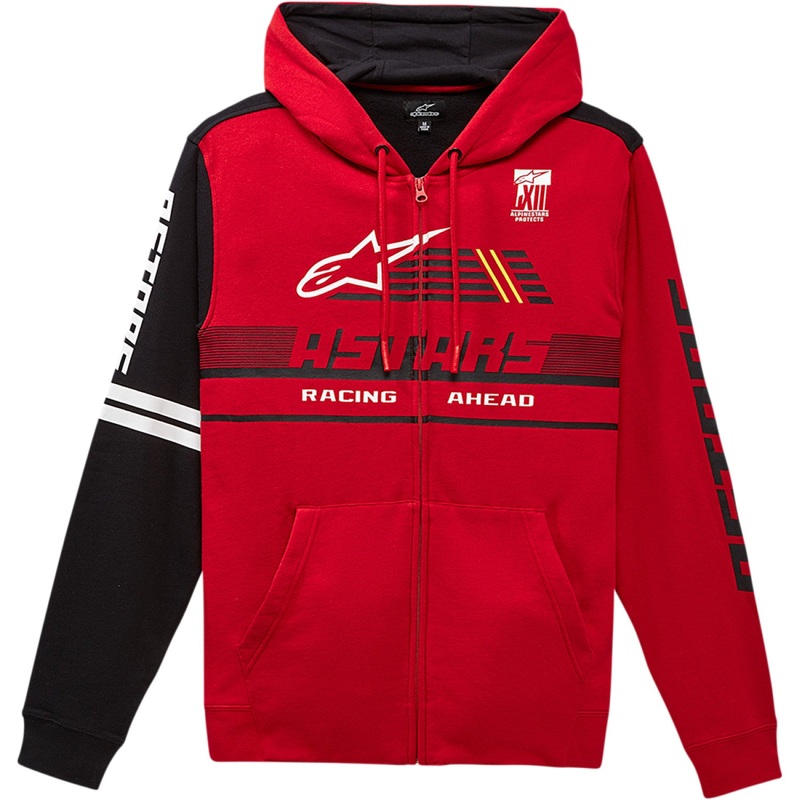 Alpinestars Overtake Hoodie - Red - Large 12305317530L