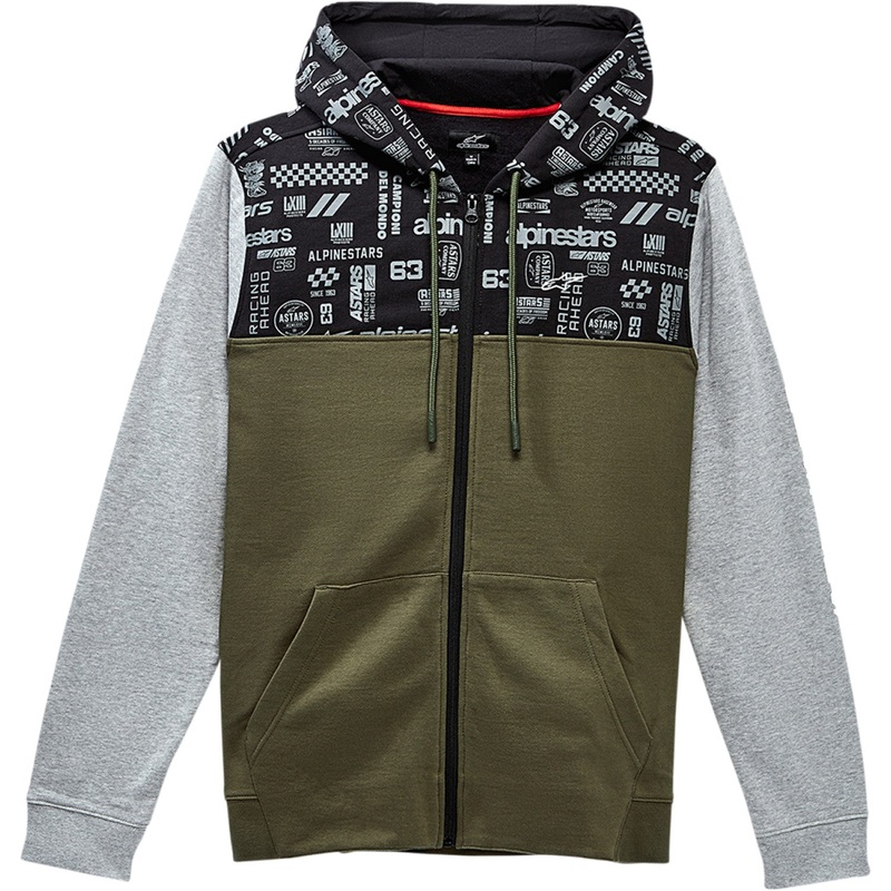 Alpinestars Perpetuity Hoodie - Military - Large 123053170690L