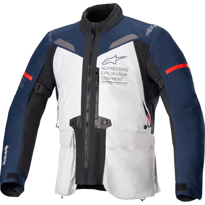 Alpinestars ST7 2L GTX Jacket - Gray/Blue/Black - 4XL 3604124-9174-4X