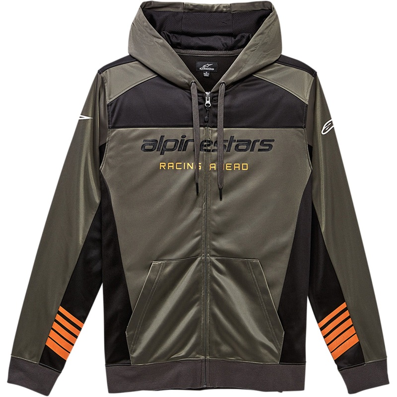 Alpinestars Sessions II Hoodie - Charcoal/Black - Large 1230531001810L