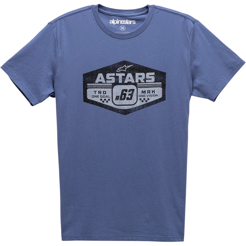 Alpinestars Gripper T-Shirt - Blue - Large 12117400472L
