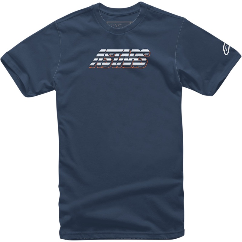 Alpinestars Lanes T-Shirt - Navy - Medium 12117200370M