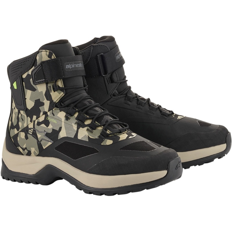 Alpinestars CR-6 Drystar? Shoes - Black/Brown/Green - US 11.5 2611020160911.5