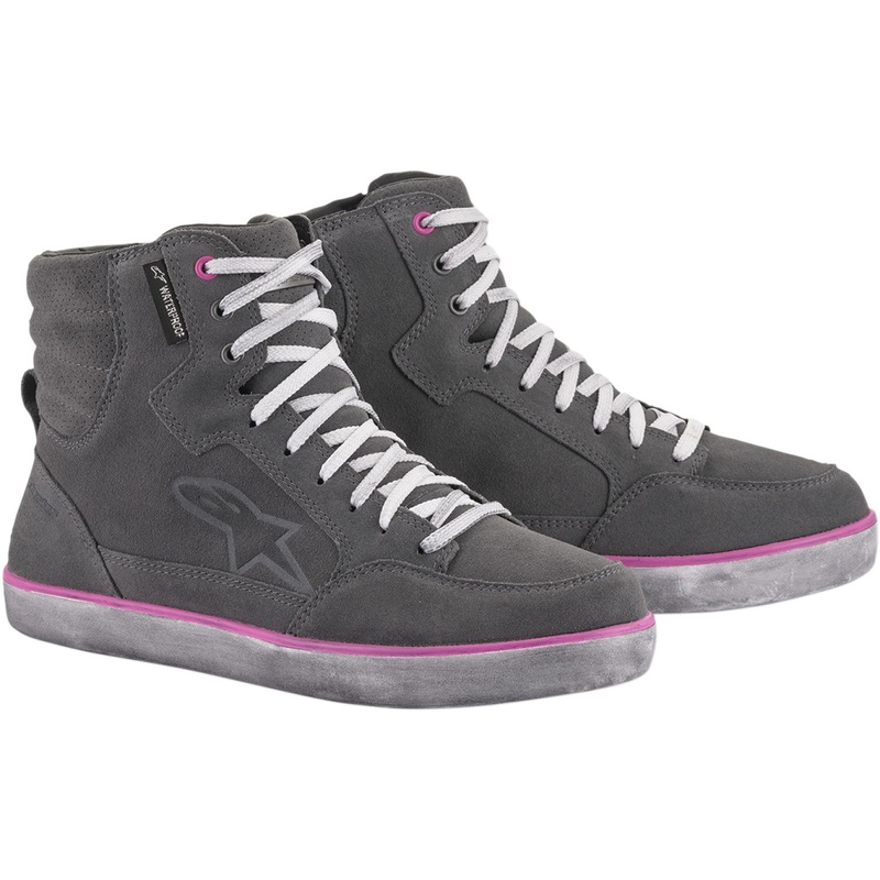 Alpinestars J-6 Waterproof Women's Shoes - Gray/Pink - US 11.5 2542220909511.5