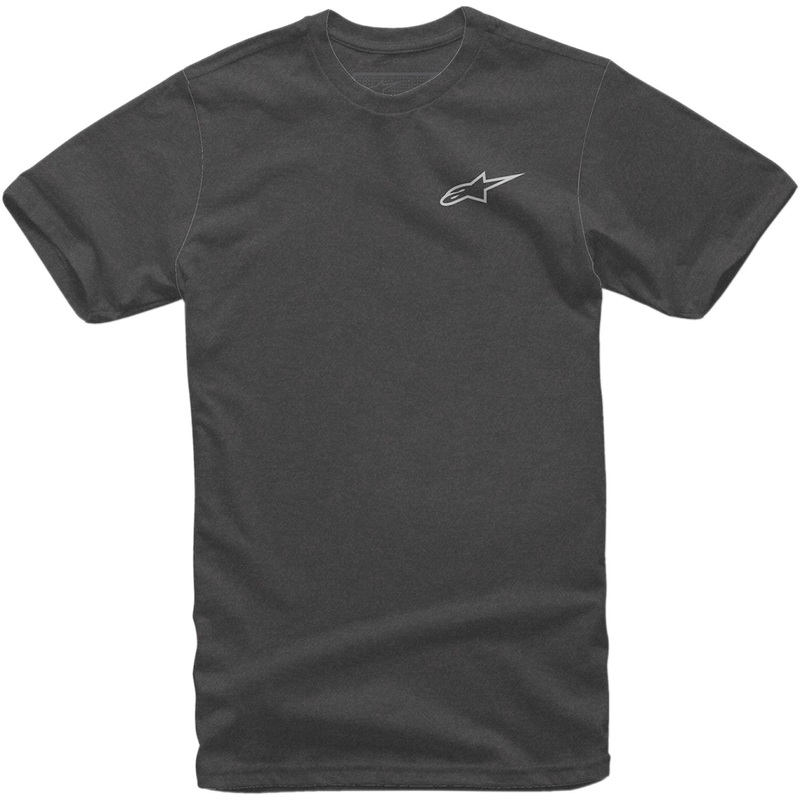 Alpinestars Neu Ageless T-Shirt - Heather Charcoal/White - Large 1018720121920L