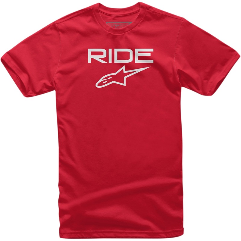 Alpinestars Ride 2.0 T-Shirt - Red/White - Medium 1038720003020M