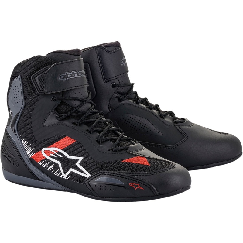 Alpinestars Faster-3 Rideknit? Shoes - Black/Gray/Red - US 13.5 25103191165135