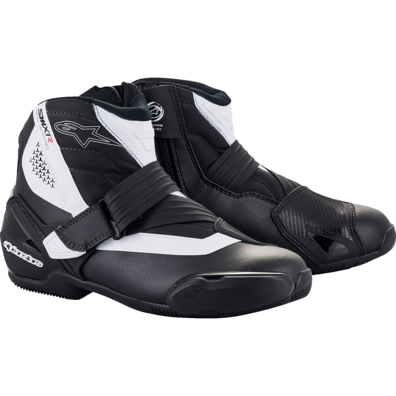 Alpinestars SMX-1 R v2 Boots - Black/White - US 7.5 / EU 41 2224521-12-41