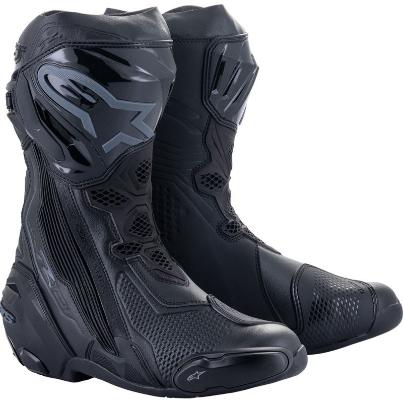 Alpinestars Supertech R Boots - Black - US 10.5 / EU 45 2220021-1100-45