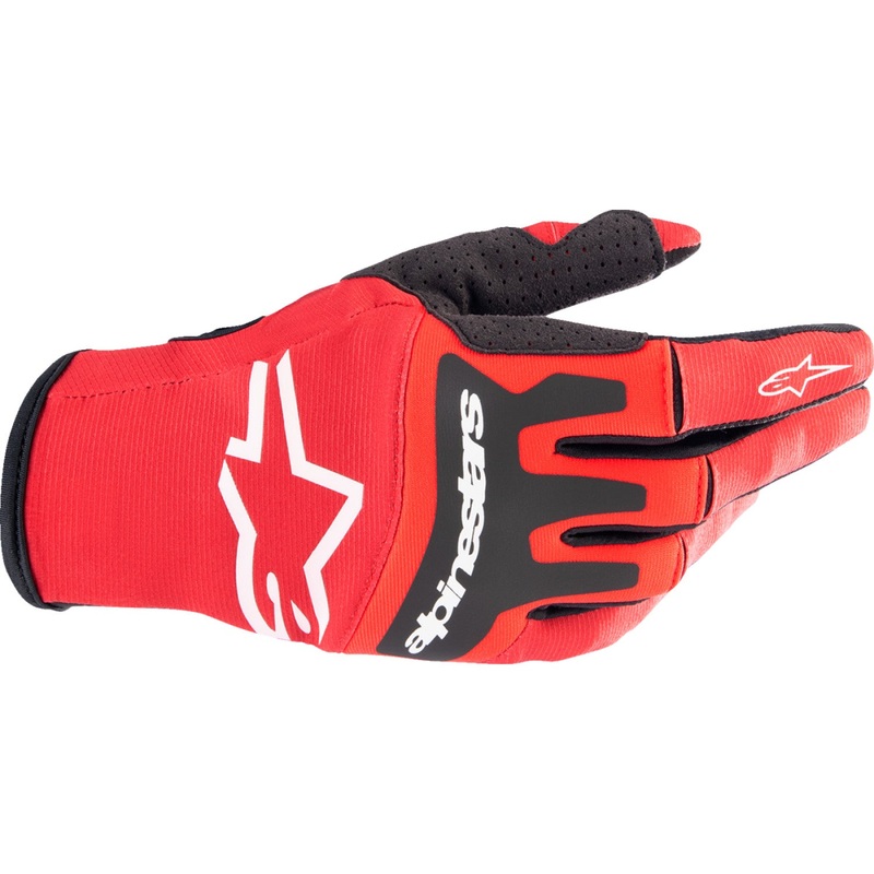 Alpinestars Techstar Gloves - Warm Red/Black - Large 3561023-3110-L