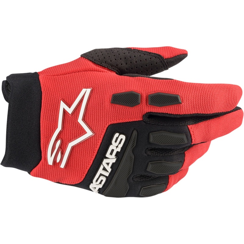 Alpinestars Youth Full Bore Gloves - Bright Red/Black - Large 3543622-3031-L