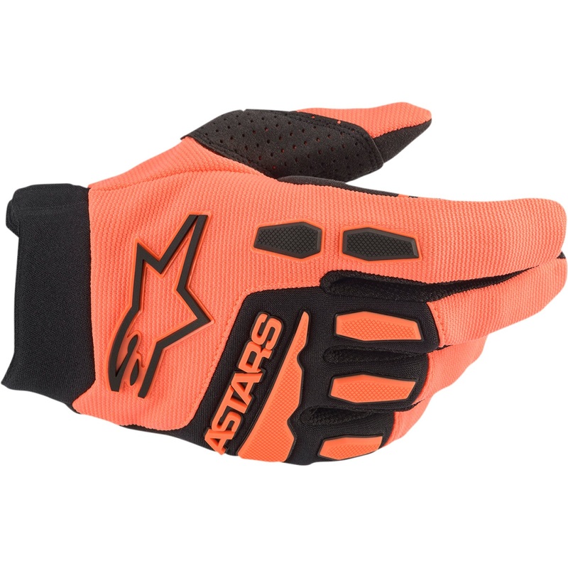 Alpinestars Youth Full Bore Gloves - Orange/Black - Large 3543622-41-L