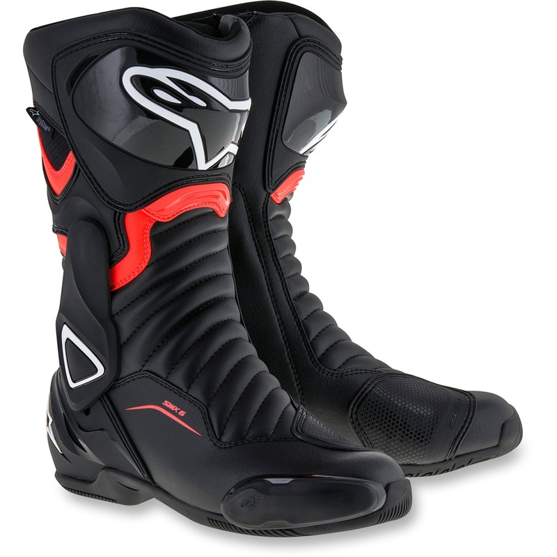 Alpinestars SMX-6 v2 Drystar? Boots - Black/Red - US 9 / EU 43 2243017-1030-43