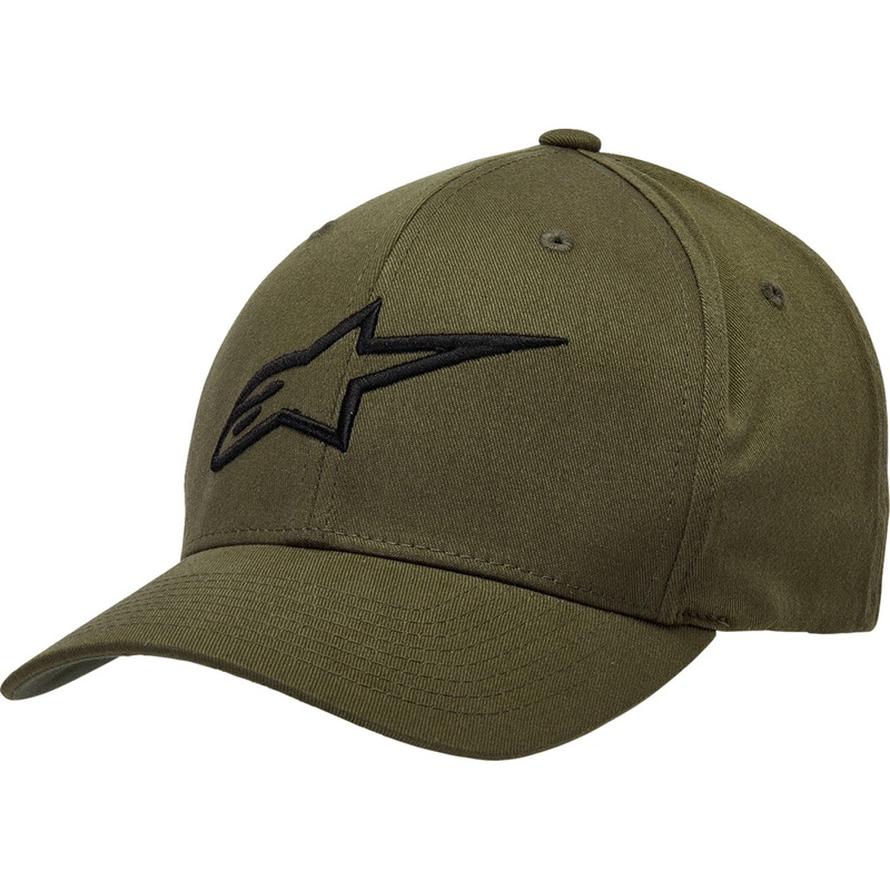 Alpinestars Ageless Curve Hat - Military/Black - L/XL 1017810106910LX