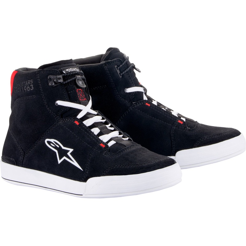 Alpinestars Chrome Shoes - Black/White/Red - US 10.5 2512322130410.5