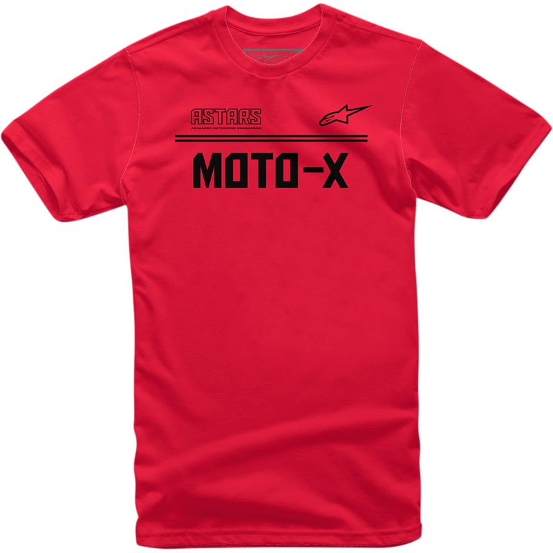 Alpinestars Moto X T-Shirt - Red/Black - XL 1213720243010XL