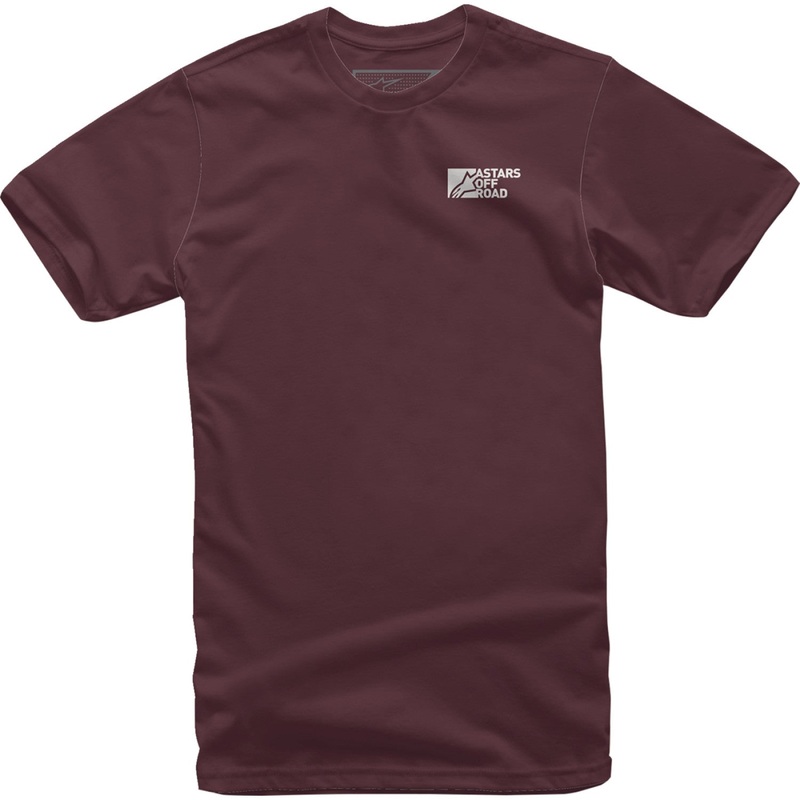 Alpinestars Painted T-Shirt - Maroon - Large 1232-72224-838L