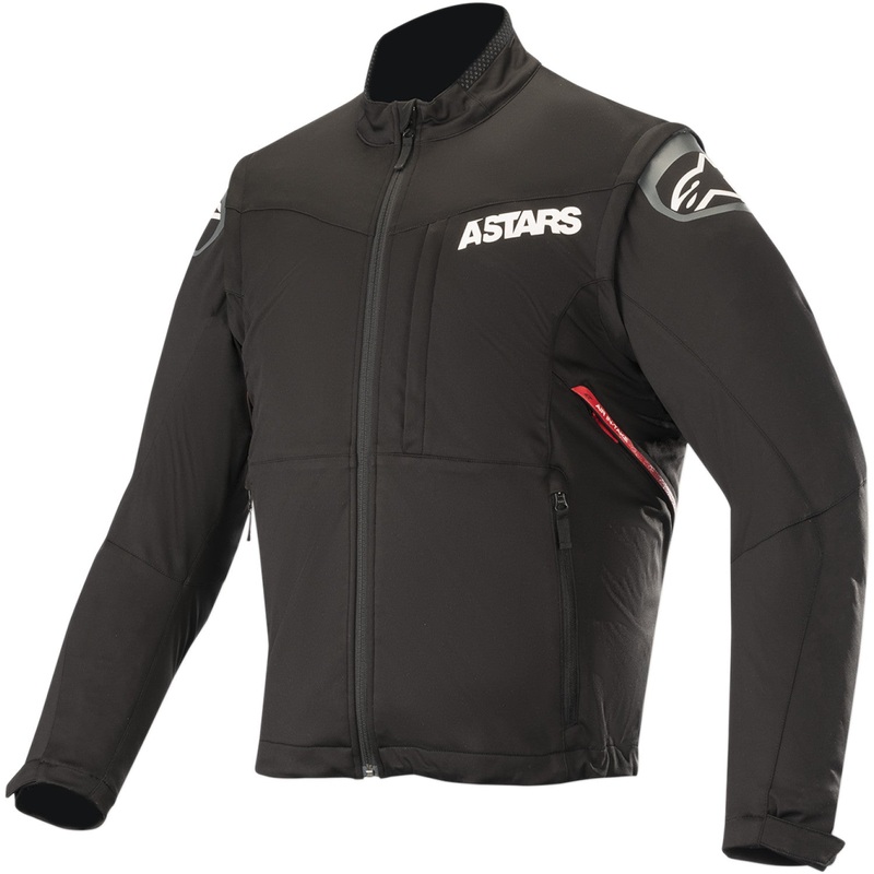 Alpinestars Session Race Jacket - Black/Red - 3XL 3703519-13-3X