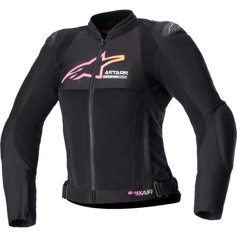 Alpinestars Stella SMX Air Jacket - Black/Yellow/Pink - Large 3316523-1439-L