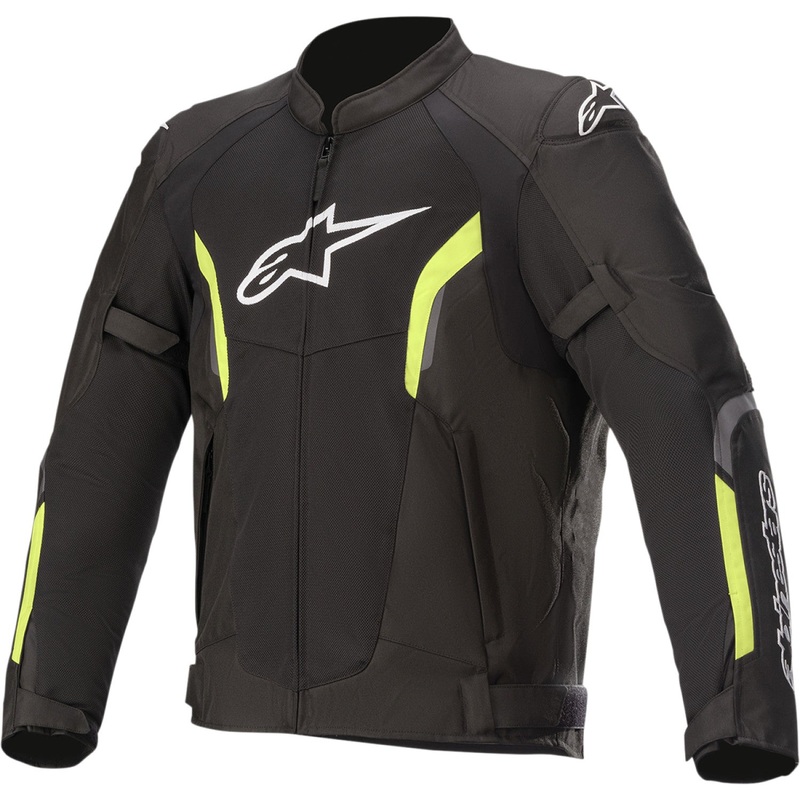 Alpinestars AST Air v2 Jacket - Black/Yellow - 4XL 3306121-155-4X