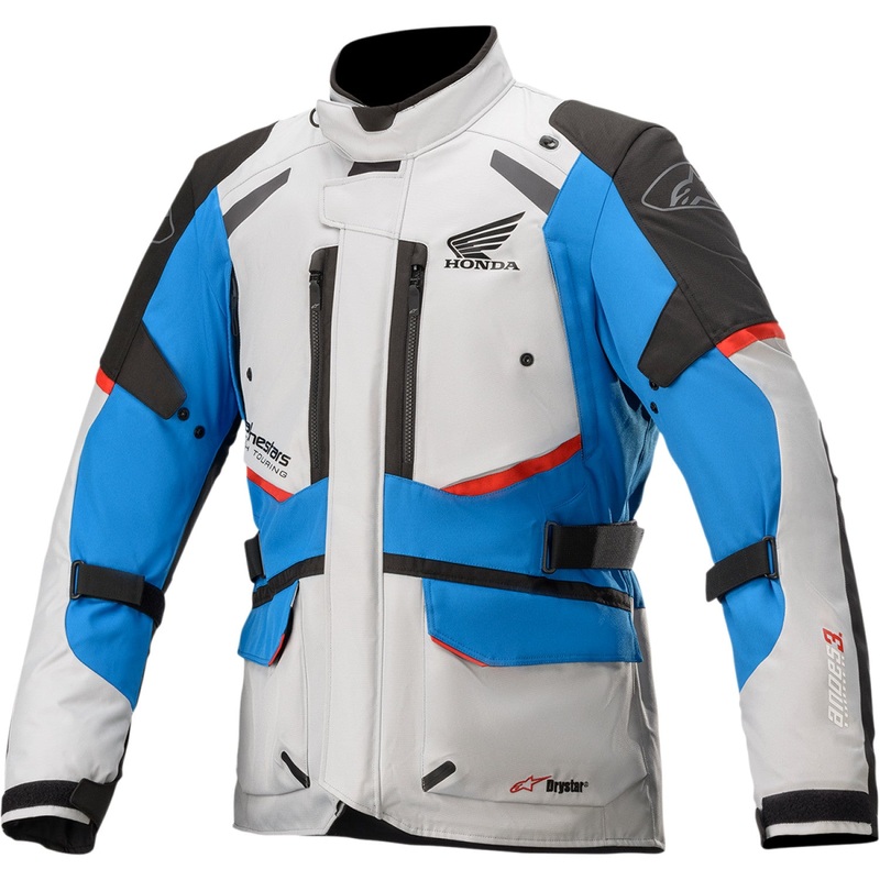 Alpinestars Honda Andes v3 Drystar? Jacket - Gray/Blue/Red - 4XL 3207421-9173-4X