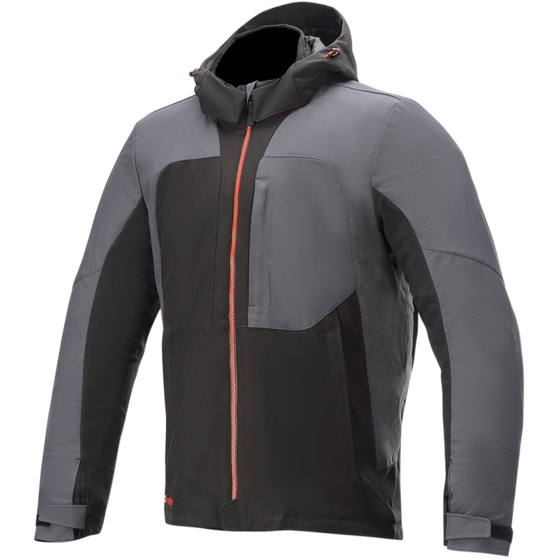 Alpinestars Stratos v2 Techshell Drystar? Jacket - Black/Gray/Red - 4XL 3209720-1123-4X