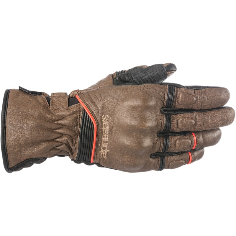 Alpinestars Cafe Divine Drystar? Leather Gloves - Brown/Black - 3XL 3528318-82-3X